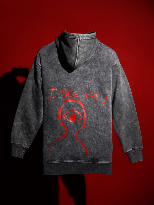 I see you - Black Acid Washed