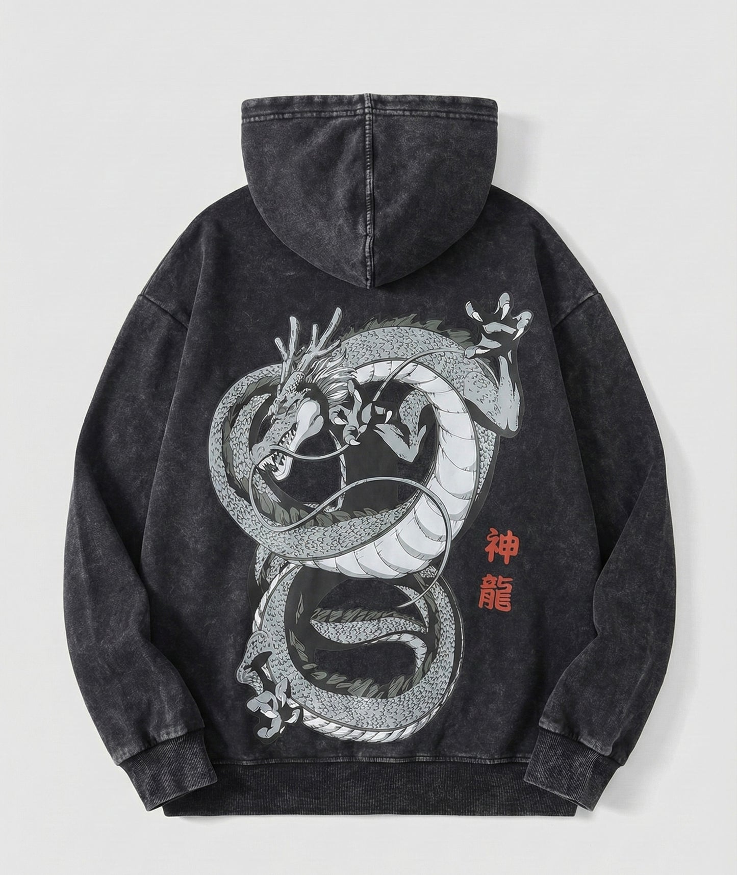 Dragon - Black acid washed