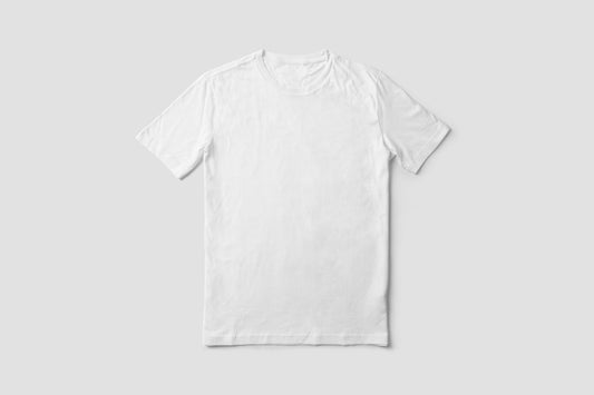 a white shirt on a white background