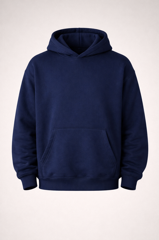 Deep Blue Essential Hoodie