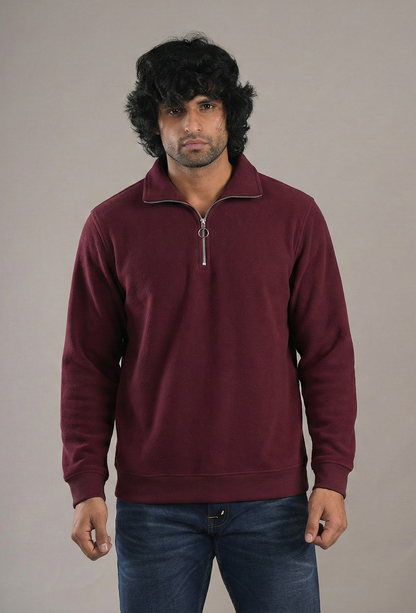 Heritage Wine Half-Zip