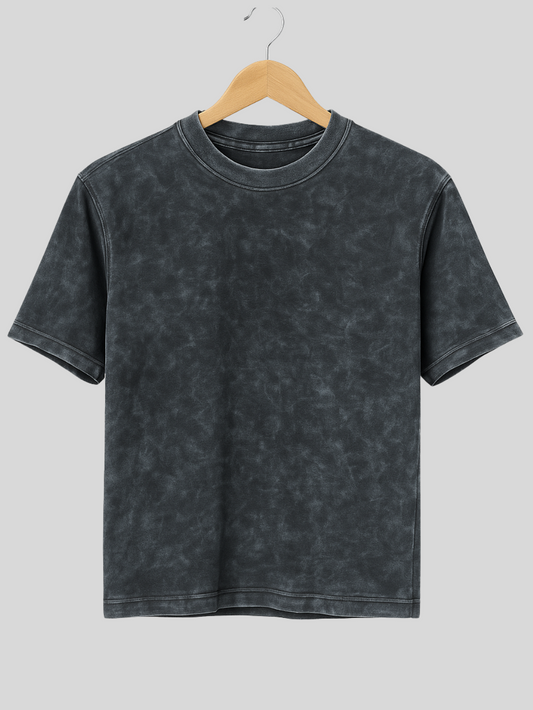 Vintage Black Wash Tee