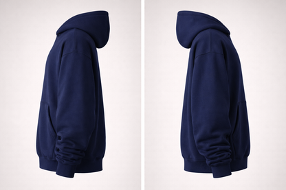 Deep Blue Essential Hoodie