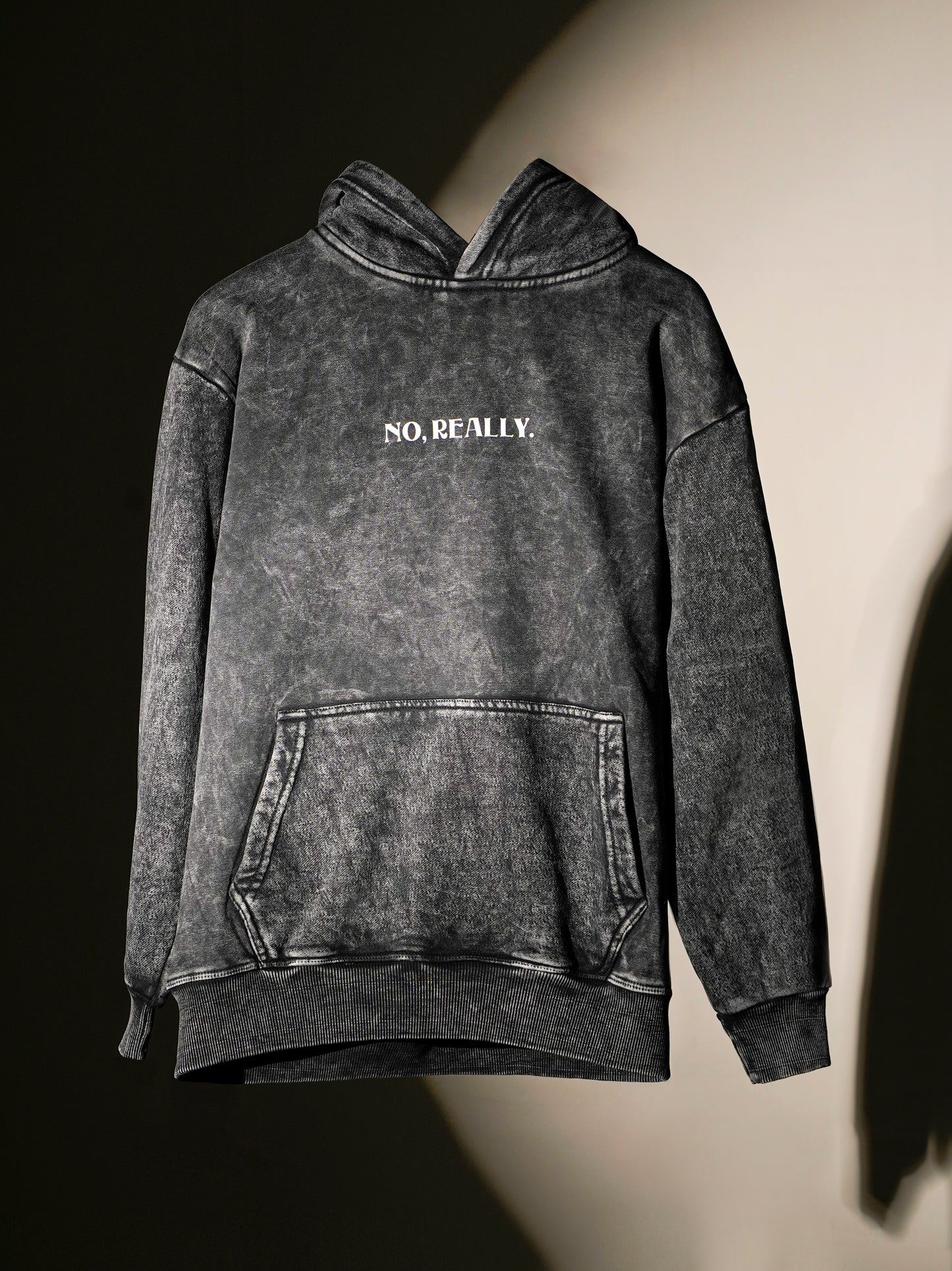 No Really- Black acid washed