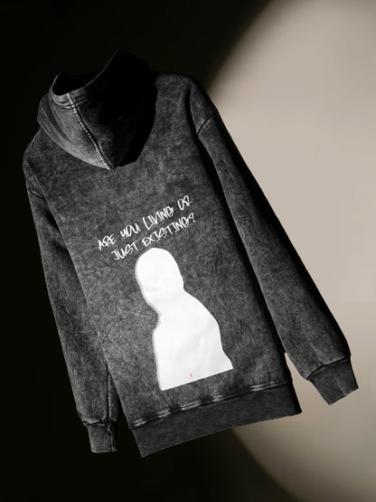 No Really- Black acid washed