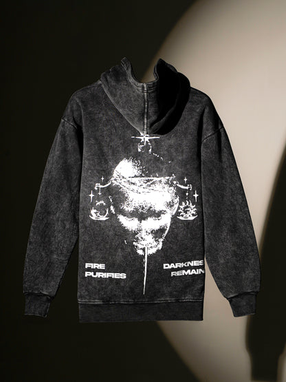 Find Balance - Black Acid Washed