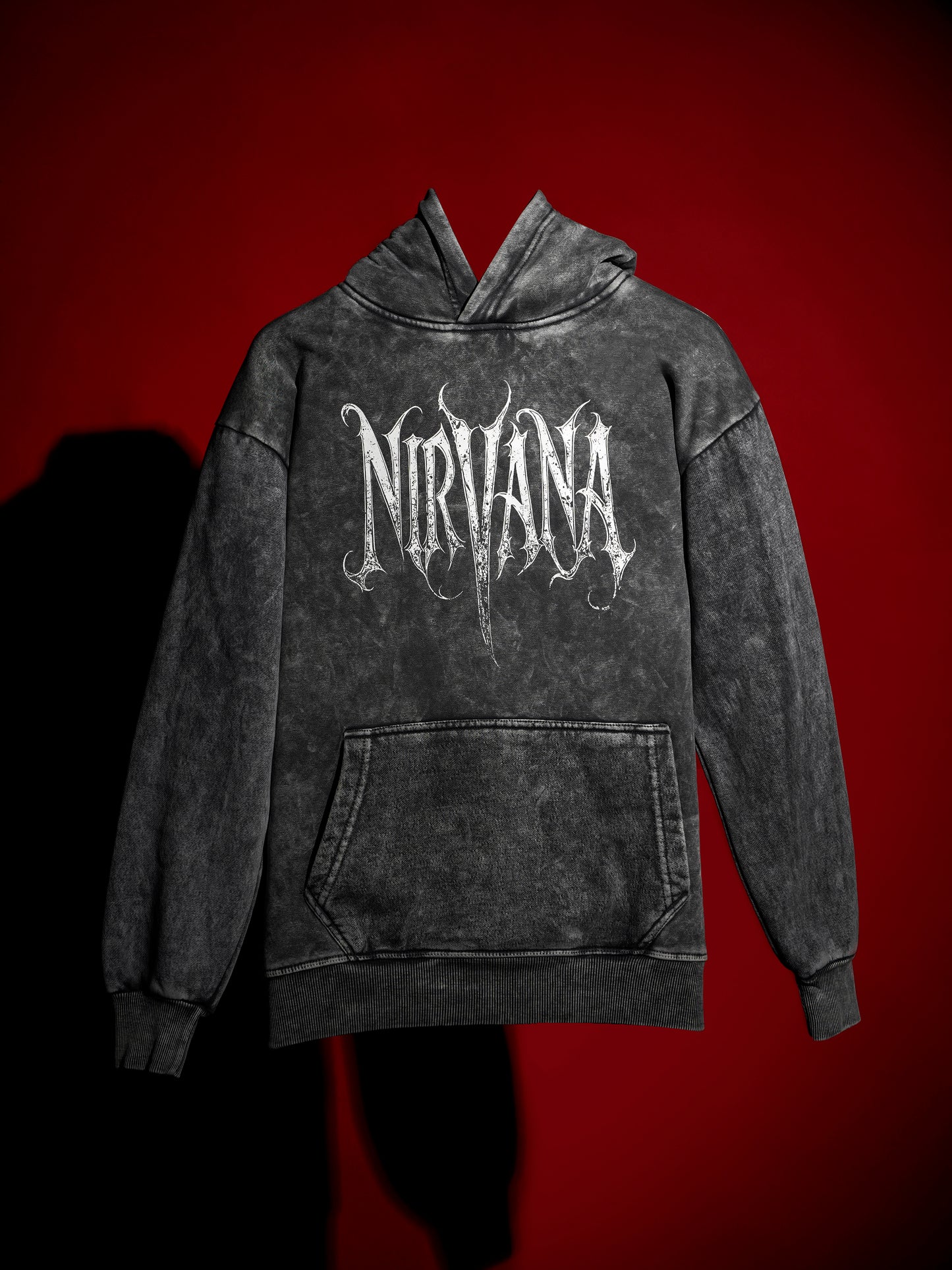 Nirvana- Black Acid Washed