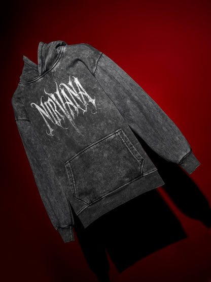 Nirvana- Black Acid Washed