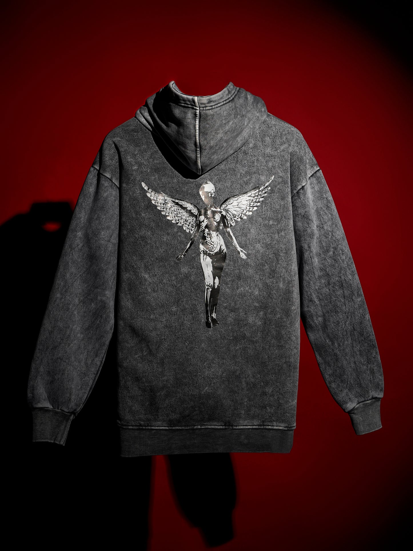 Nirvana- Black Acid Washed