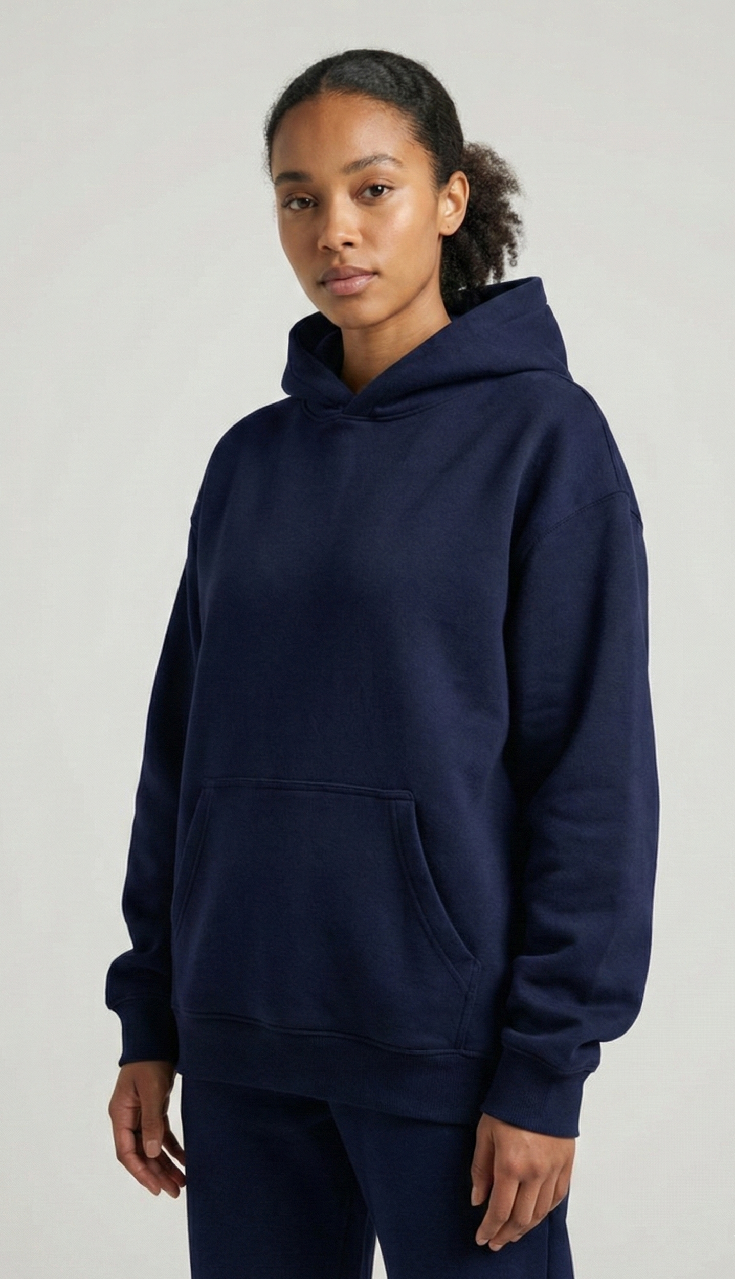 Deep Blue Essential Hoodie