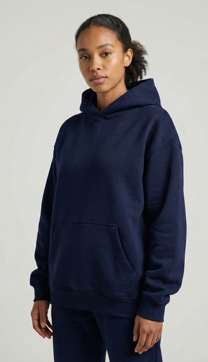 Deep Blue Essential Hoodie