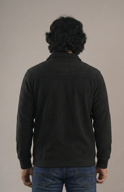 Pure Black Half-Zip